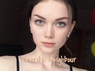 Favorite_neighbour